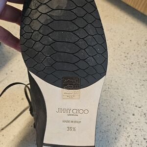 Jimmy Choo Black Suede Winter Boots